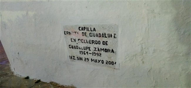 Capilla ermita de Guadalupe, Mazatlán, 26 de diciembre de 2022