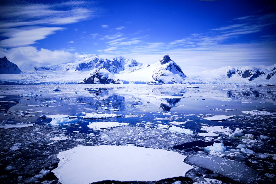 Antarctic seascape