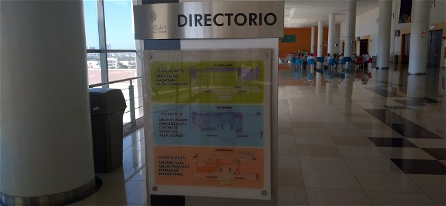 Mapa del Mazatlán International Center, 3 de febrero de 2023 03