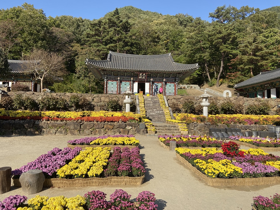 Yeongoksa Temple in Gurye South Korea