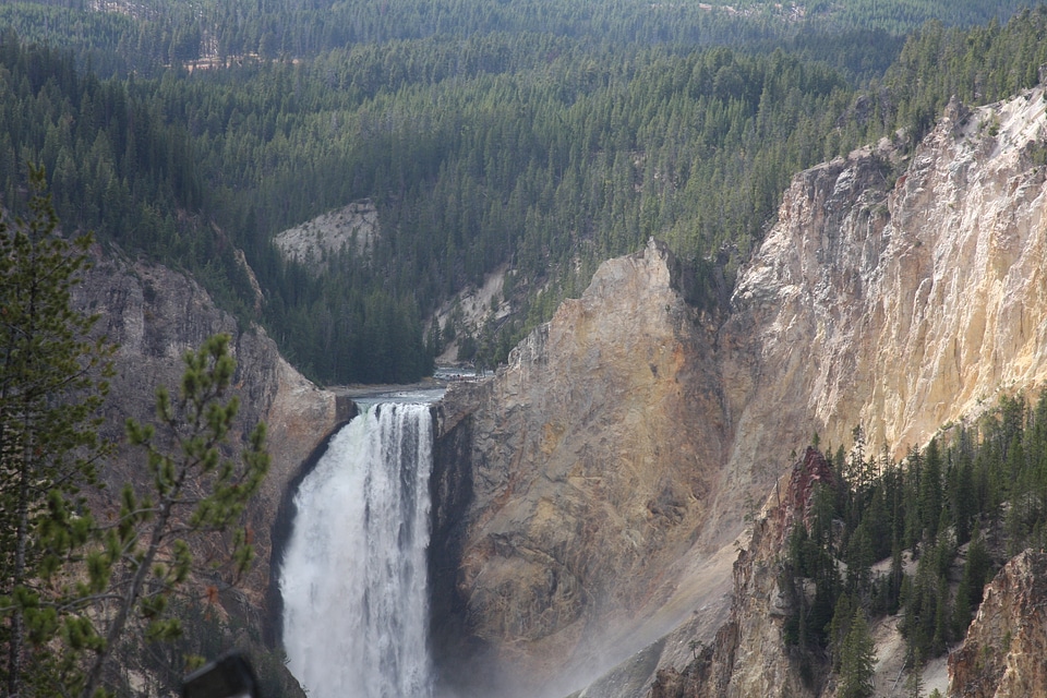 Lower Falls on the Grand Canyon of the Yellowstone