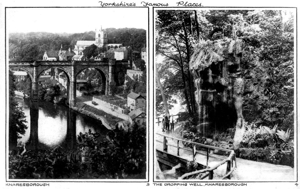 nyks - postcard knaresborough 2 views