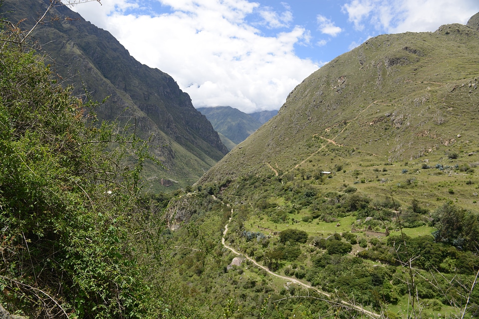 Inca trail to Machu Picchu, Cusco, Peru