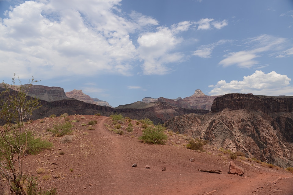 Bright Angel trail in Grand Canyon National Park