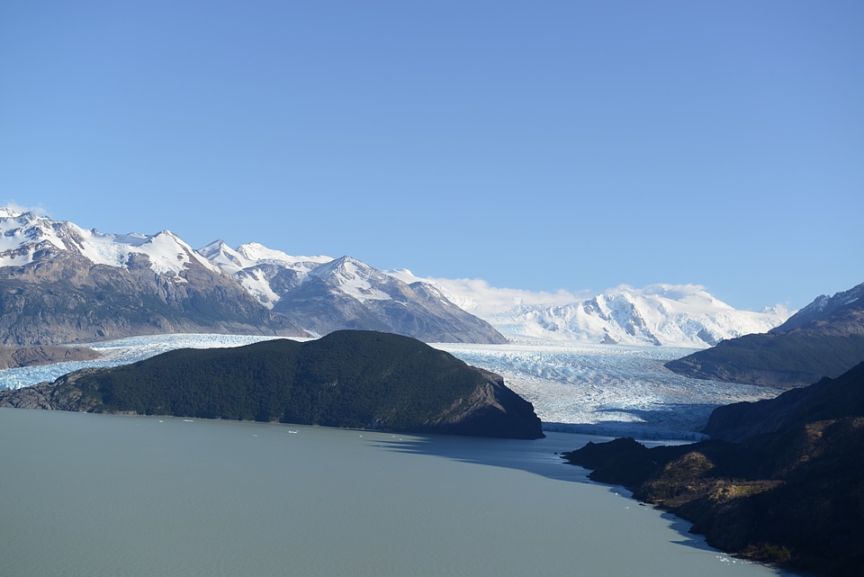 Pehoe Lake and Los Cuernos in the Torres del Paine National Park