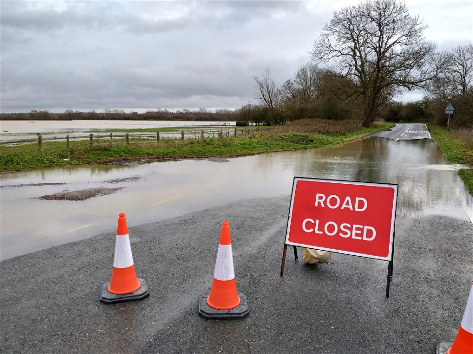 Road Closed Sign