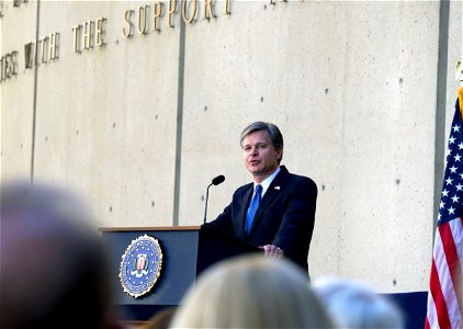 Director Wray Installation Ceremony