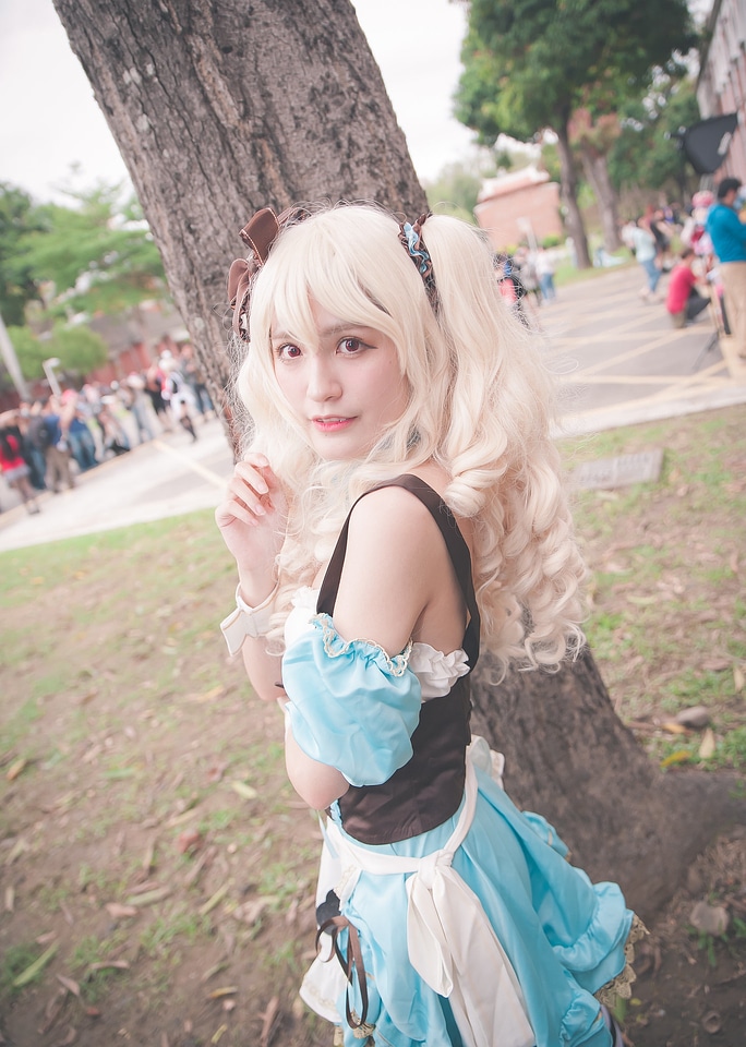 Japan anime cosplay, cartoon women photo