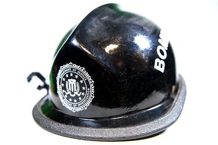 April 2020: Special Agent Barry Black's Hard Hat photo