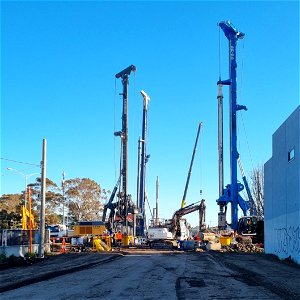 Ferguson Street Piling Works