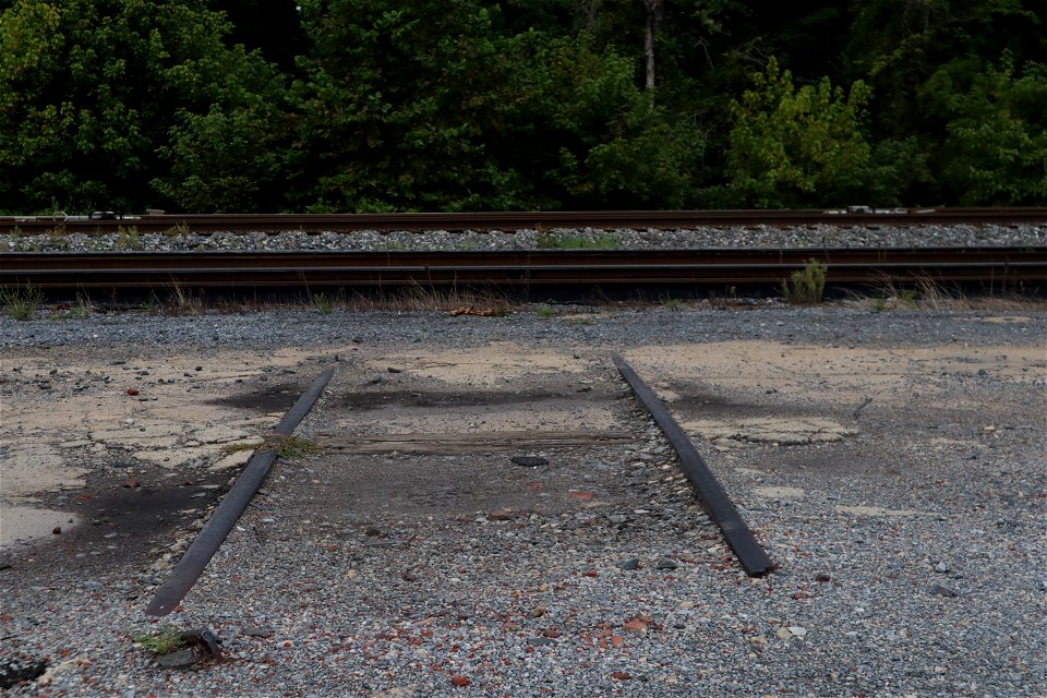 The final remnants of the Brunswick Roundhouse