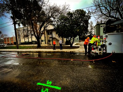 Water Main 9th and F St