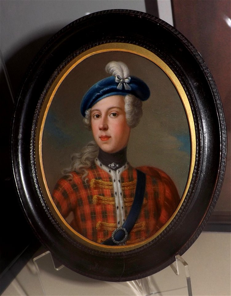 Charles Edward Stuart (Bonnie Prince Charlie) Romantic Portait, Inverness Museum photo