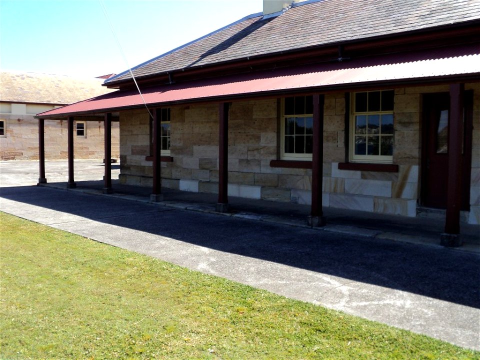 RAN Armament Depot Spectacle Island - Guard room & barrack