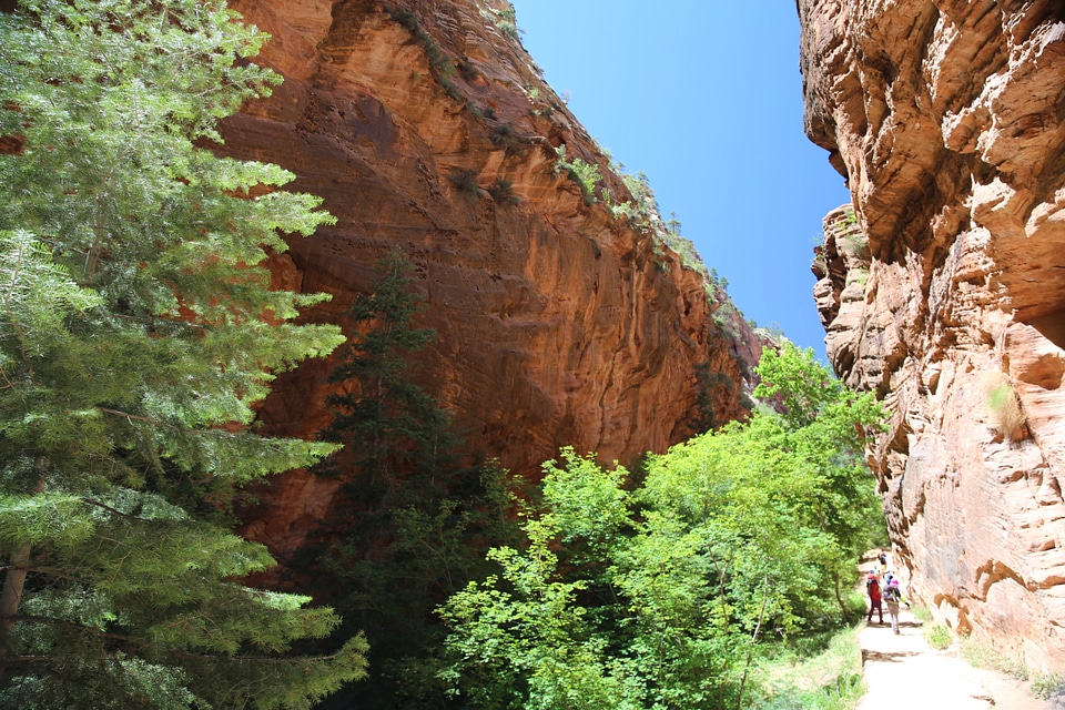 Bright Angel trail in Grand Canyon National Park