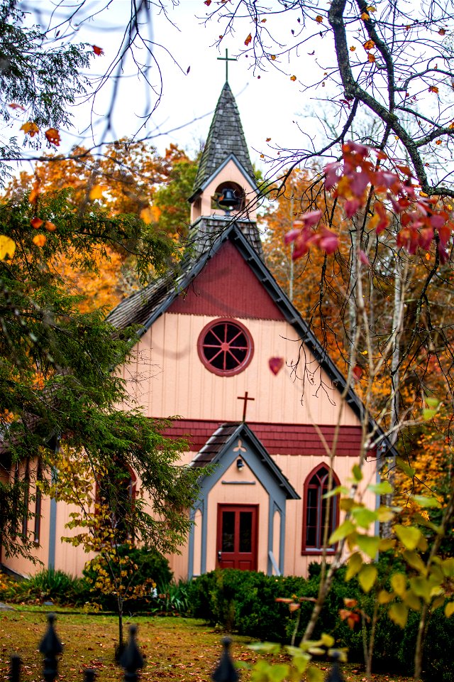 Historic Rugby Tennessee Episcopal Church and Town Hall photo