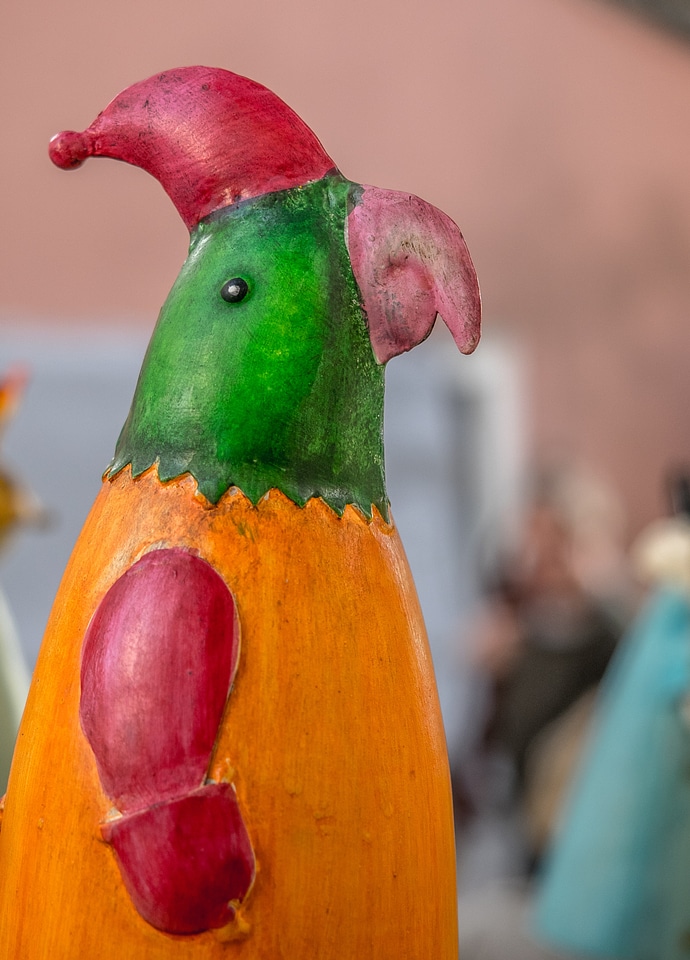 Chicken animal metal