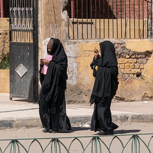 Muslim women dressing Hijab