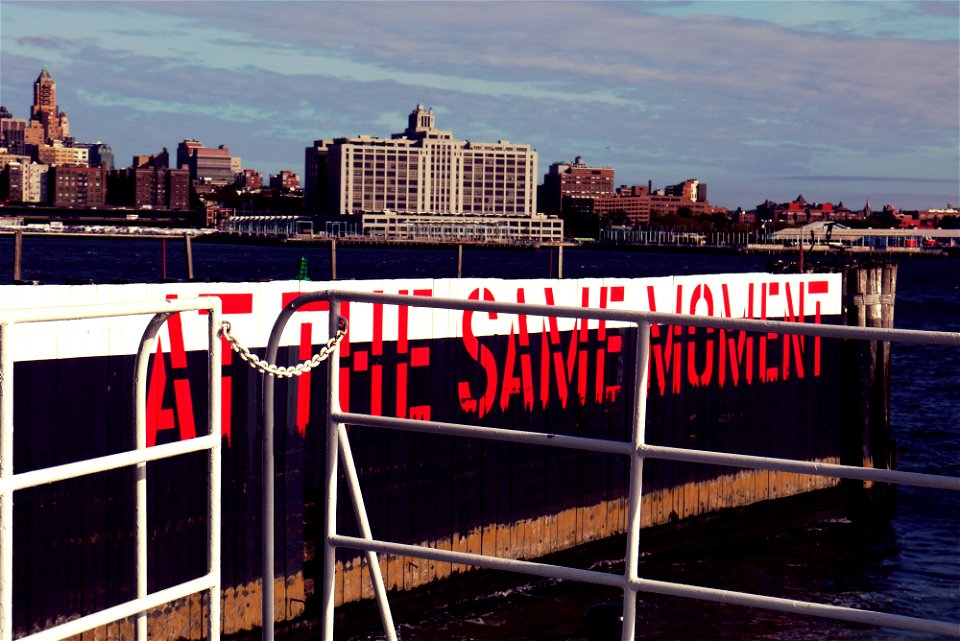 At the same moment
