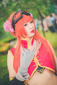 Japan anime cosplay, cartoon women photo