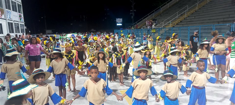 Desfiles Mirins - Carnaval 2023 - Crédito: Ana Valéria Gonçalves / Divulgação  Aesm-Rio