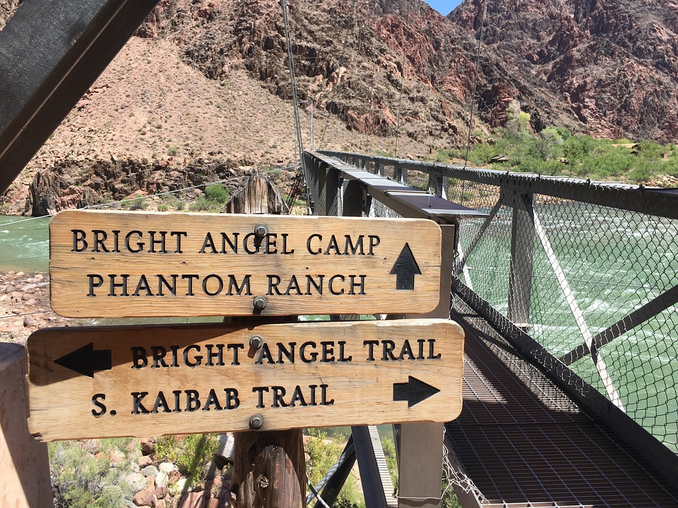 South Kaibab Trail Sign in Grand Canyon