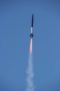 Rocket Blasts Off