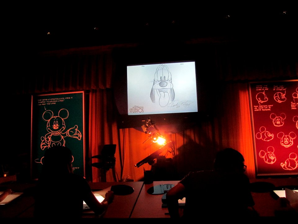 Animation Class at Hollywood Studios Disney