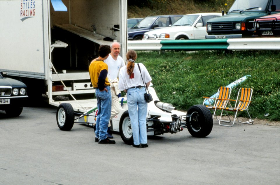 John Hayden racing 1991 photo