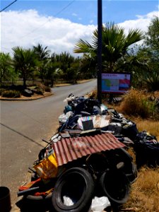 World Clean Up Day à l'Étang-Salé (La réunion)