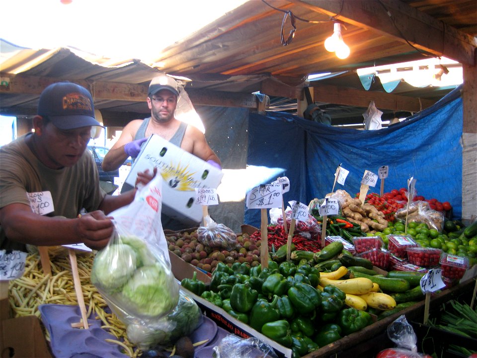 Market vendors