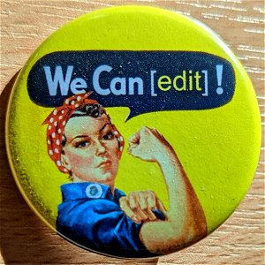 We Can [edit]! @Wikipedia