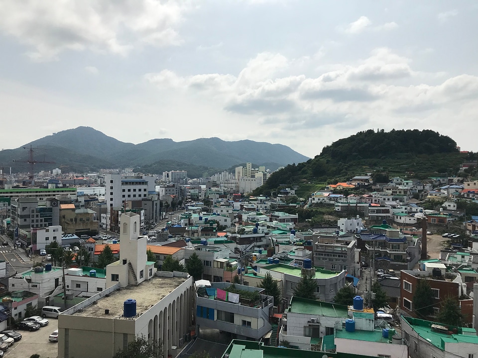 Tongyeong city of South Korea