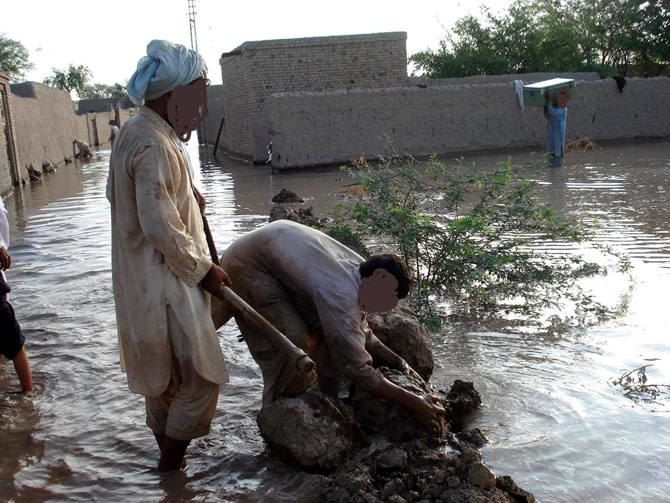 Flood in Haroonabad Kulachi Dera Ismail Khan  Khyber Pakhtunkhwa Pakistan 2
