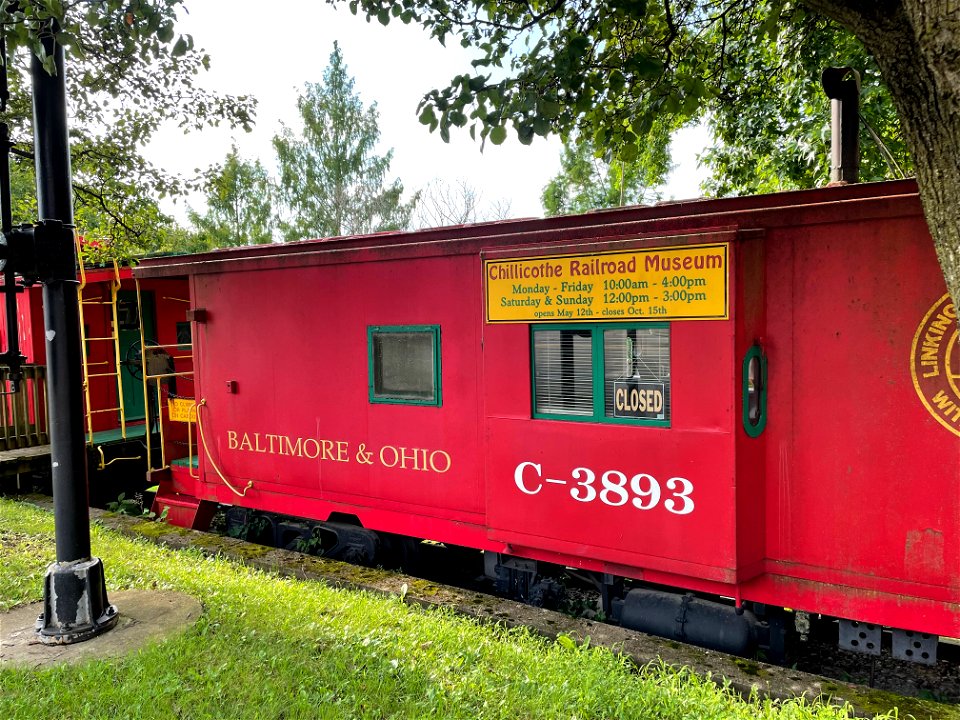 Railroad Museum Yoctangee Park Chillicothe OH 2022