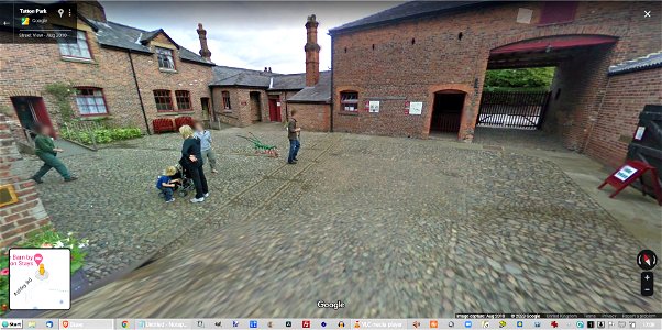 Tatton Park Farmyard from Streetview, August 2010, 08