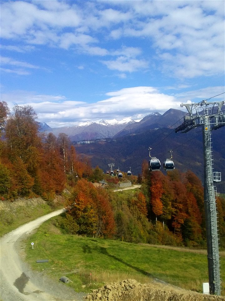 Sochi, Roza Peak, overview