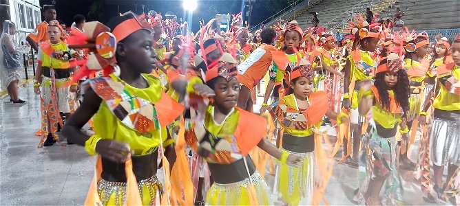 Desfiles Mirins - Carnaval 2023 - Crédito: Ana Valéria Gonçalves / Divulgação  Aesm-Rio