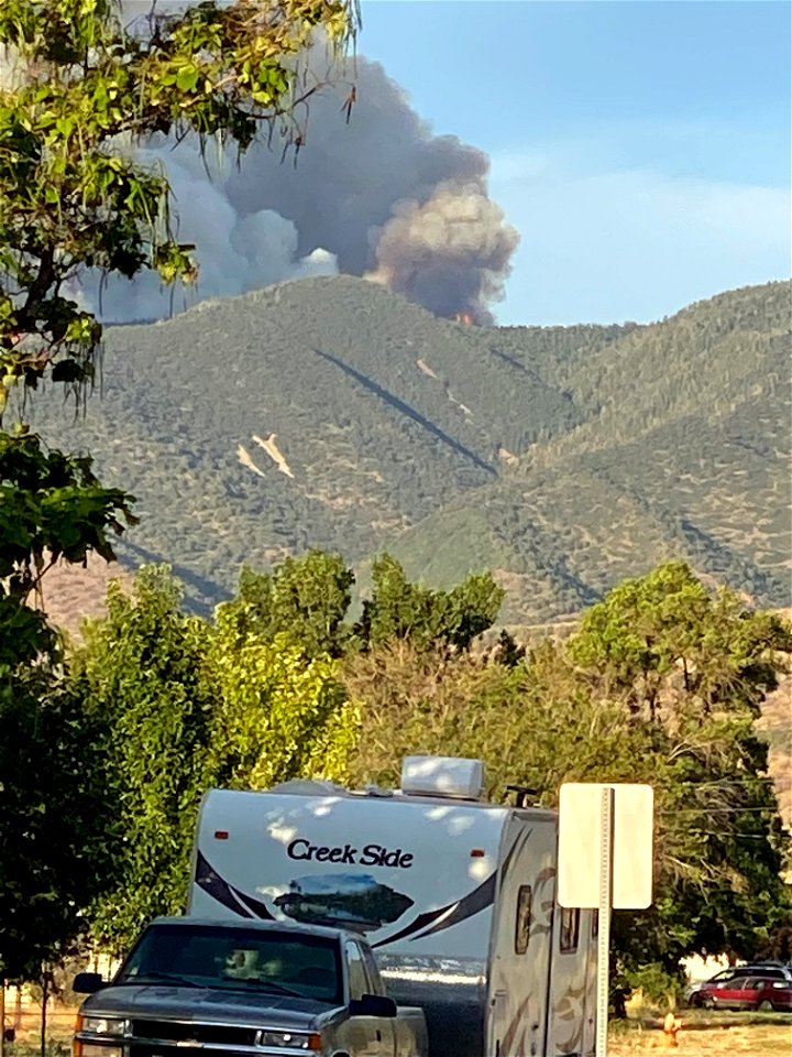 Dry Creek Fire 1, Oak Creek, Utah photo