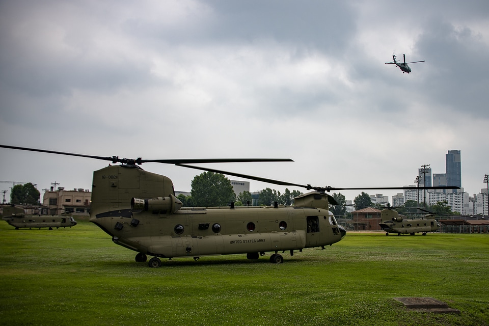 Osan Air Base in South Korea