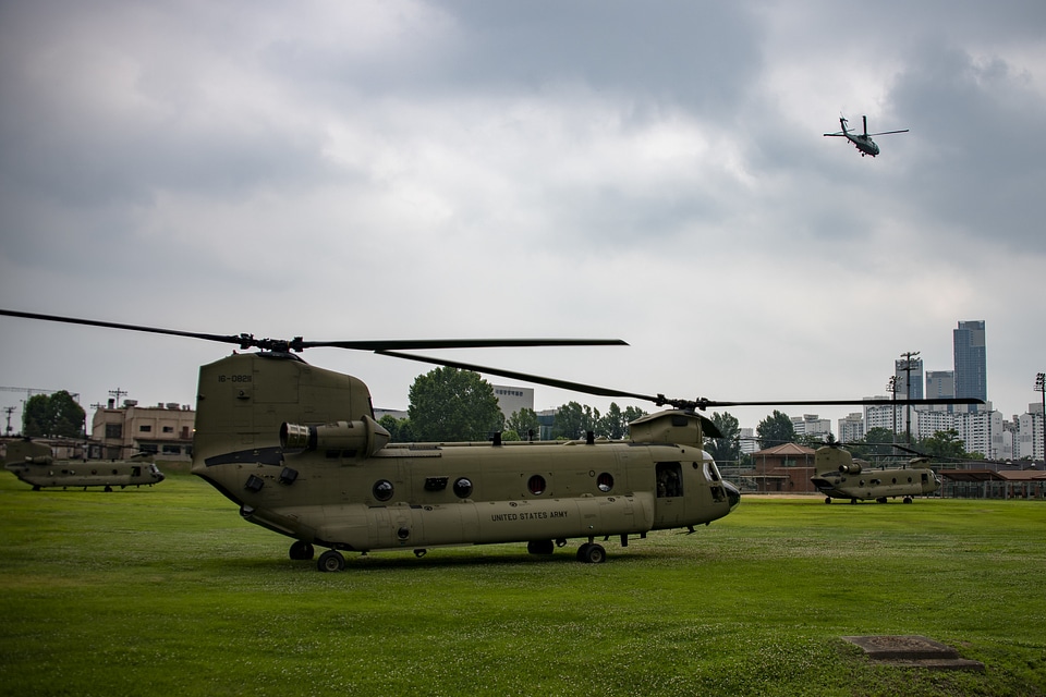 Osan Air Base in South Korea photo