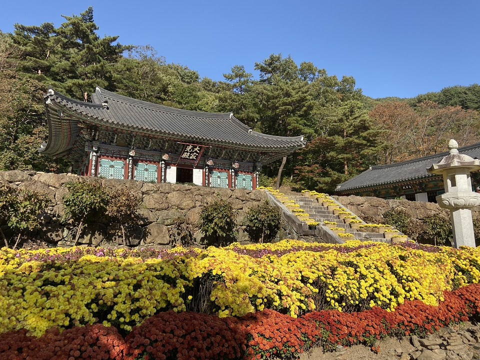 Yeongoksa Temple in Gurye South Korea