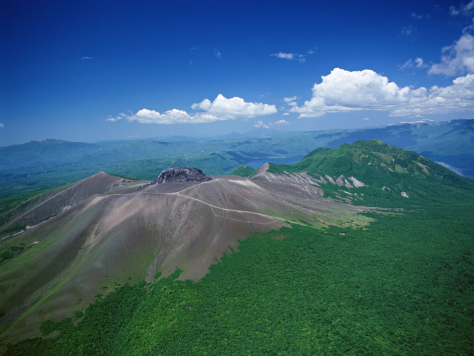 Beautiful summer landscape in the mountains.