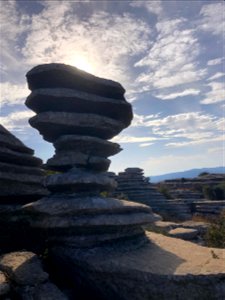 El Tornillo. The Screw. Tribute to British sculptor Tony Cragg. photo