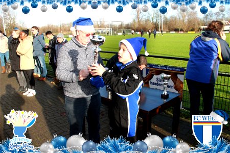 FC Weesp Kersttoernooi 2017 voor Stichting Kanjer Wens - Gesponserd door: LaLieFra.nl Wensballonnenshop.nl en Richi Franken Producties