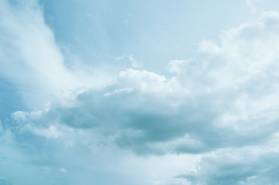 Beautiful sky with clouds