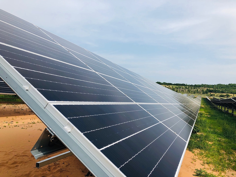 Solar Power Plant in Binh Thuan Vietnam