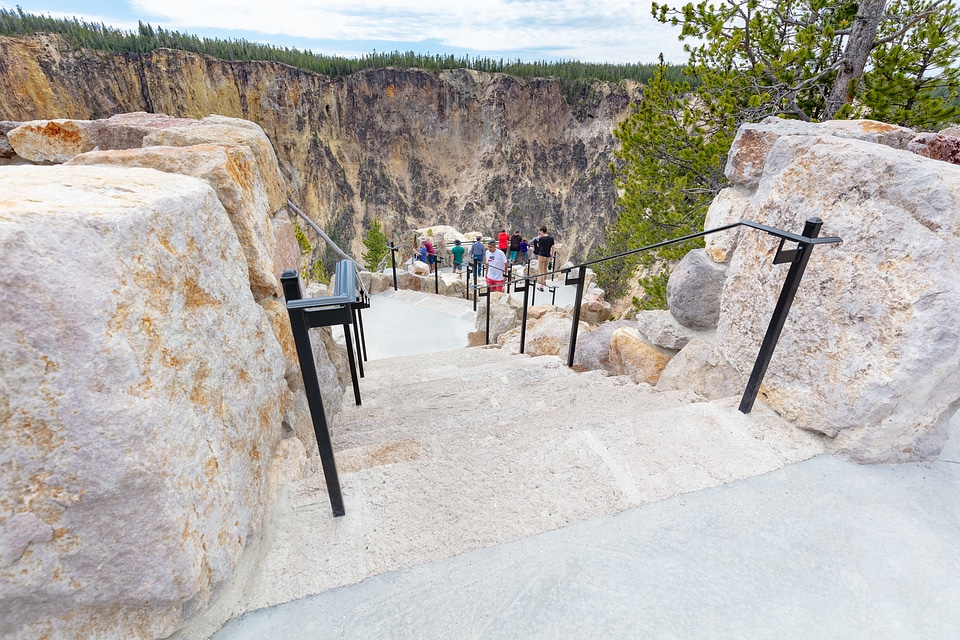 overlooks at Inspiration Point