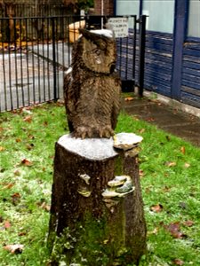 Wood Art at Hayeswater Centre, Urmston