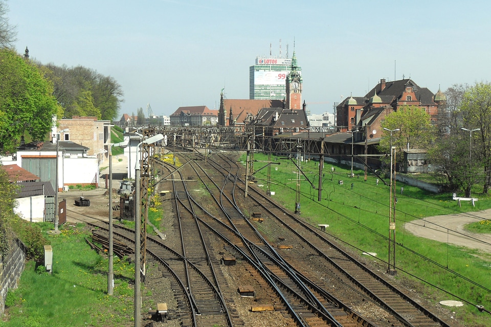 Railway buildings city